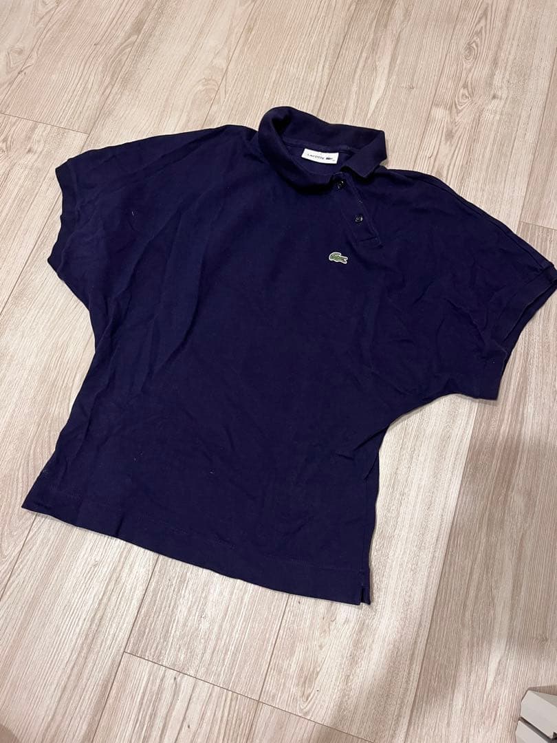 ラコステ　ポロシャツ　イレギュラー　miuさん着用