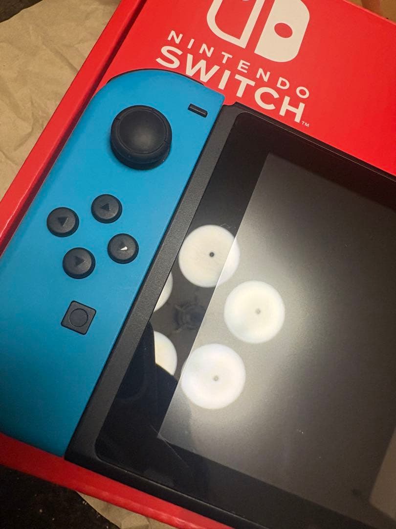 Nintendo Switch 本体 赤/青 リングコン+ソフト2つ付き