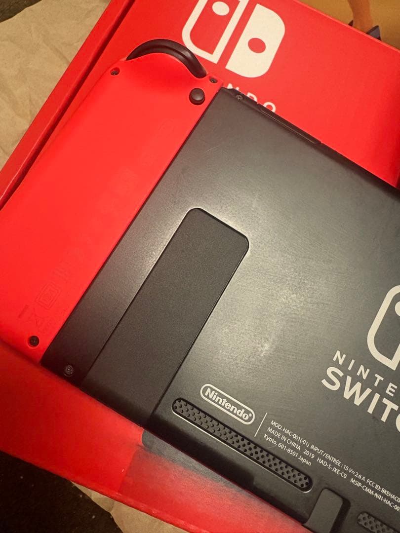 Nintendo Switch 本体 赤/青 リングコン+ソフト2つ付き