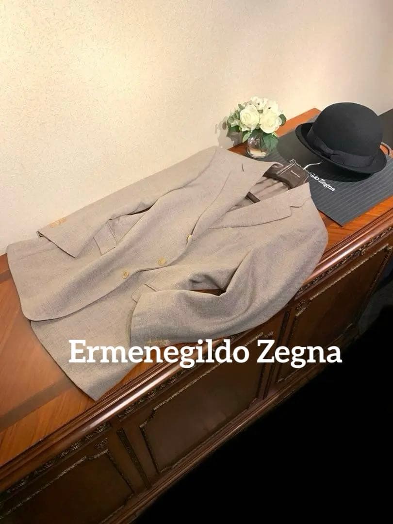 エルメネジルドゼニア　最高級ピュアカシミヤ100% ジャケット希少色ゼニア正規品
