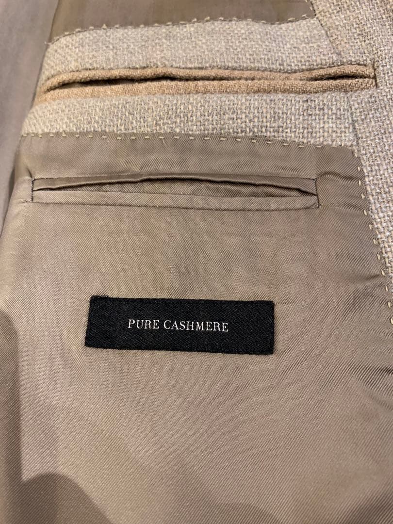 エルメネジルドゼニア　最高級ピュアカシミヤ100% ジャケット希少色ゼニア正規品