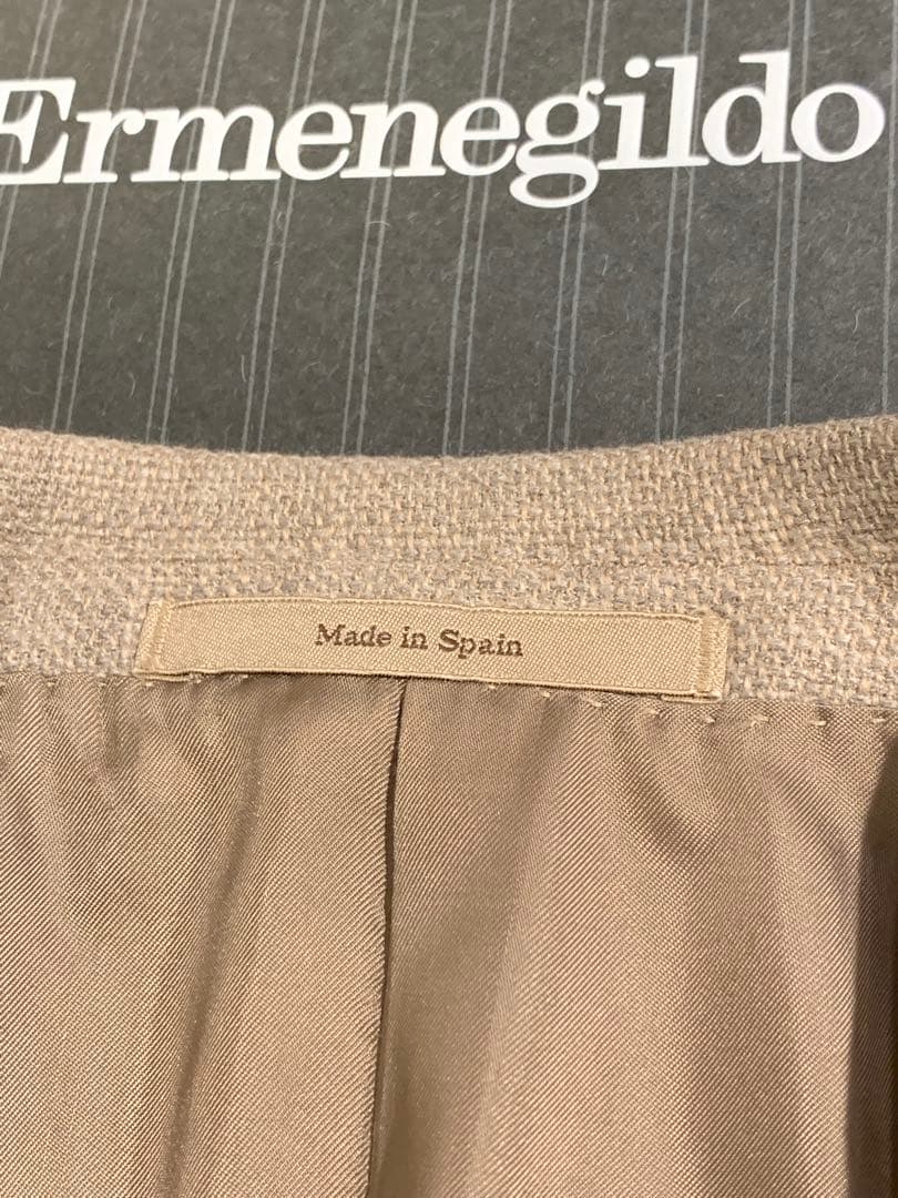 エルメネジルドゼニア　最高級ピュアカシミヤ100% ジャケット希少色ゼニア正規品