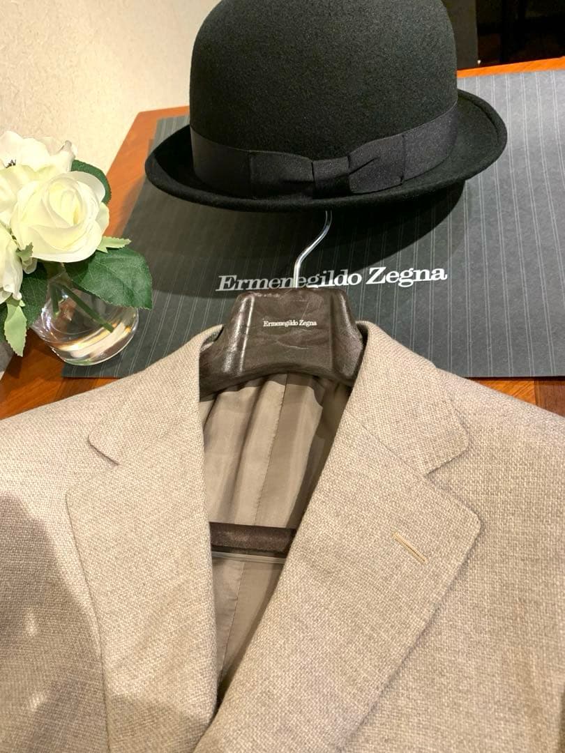 エルメネジルドゼニア　最高級ピュアカシミヤ100% ジャケット希少色ゼニア正規品
