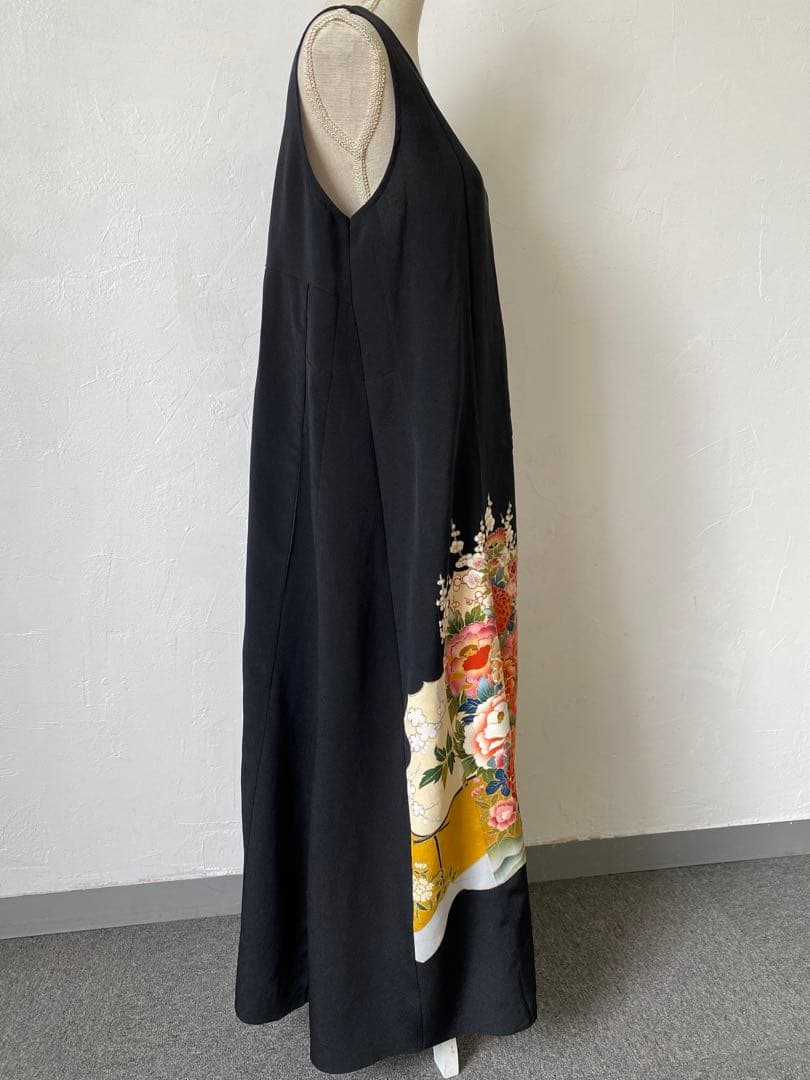 3207 着物　留袖　リメイク　ドレス　ワンピース