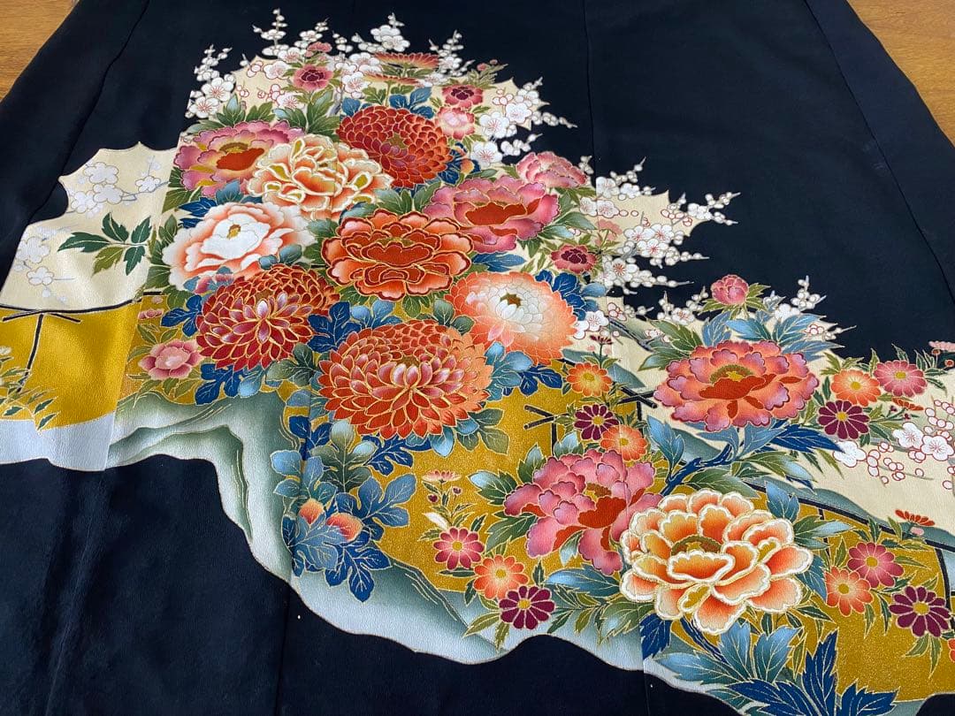 3207 着物　留袖　リメイク　ドレス　ワンピース