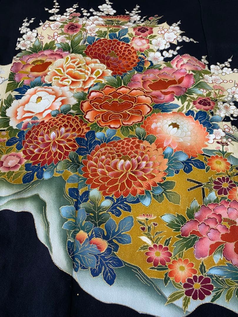 3207 着物　留袖　リメイク　ドレス　ワンピース