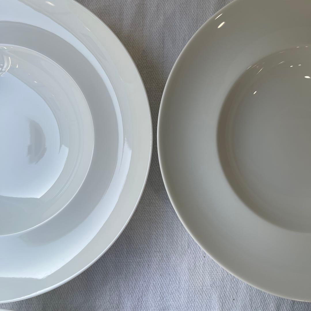 リチャードジノリ　インペロホワイト　6セット　白磁　スーププレート 26cm