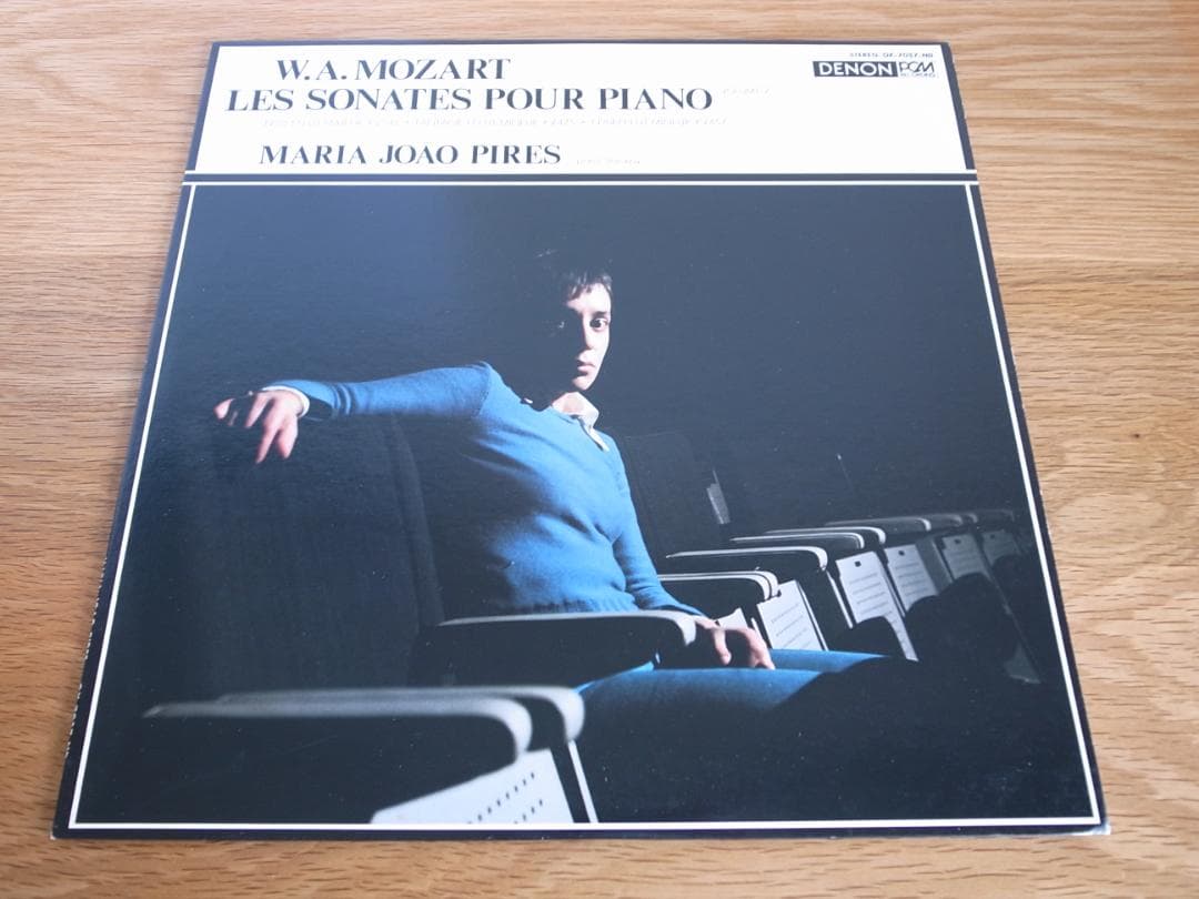 マリア・ジョアオ・ピリス モーツァルト ピアノ・ソナタ 国内盤 LP 4枚セット