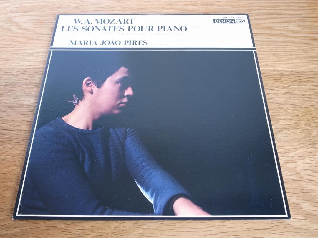 マリア・ジョアオ・ピリス モーツァルト ピアノ・ソナタ 国内盤 LP 4枚セット