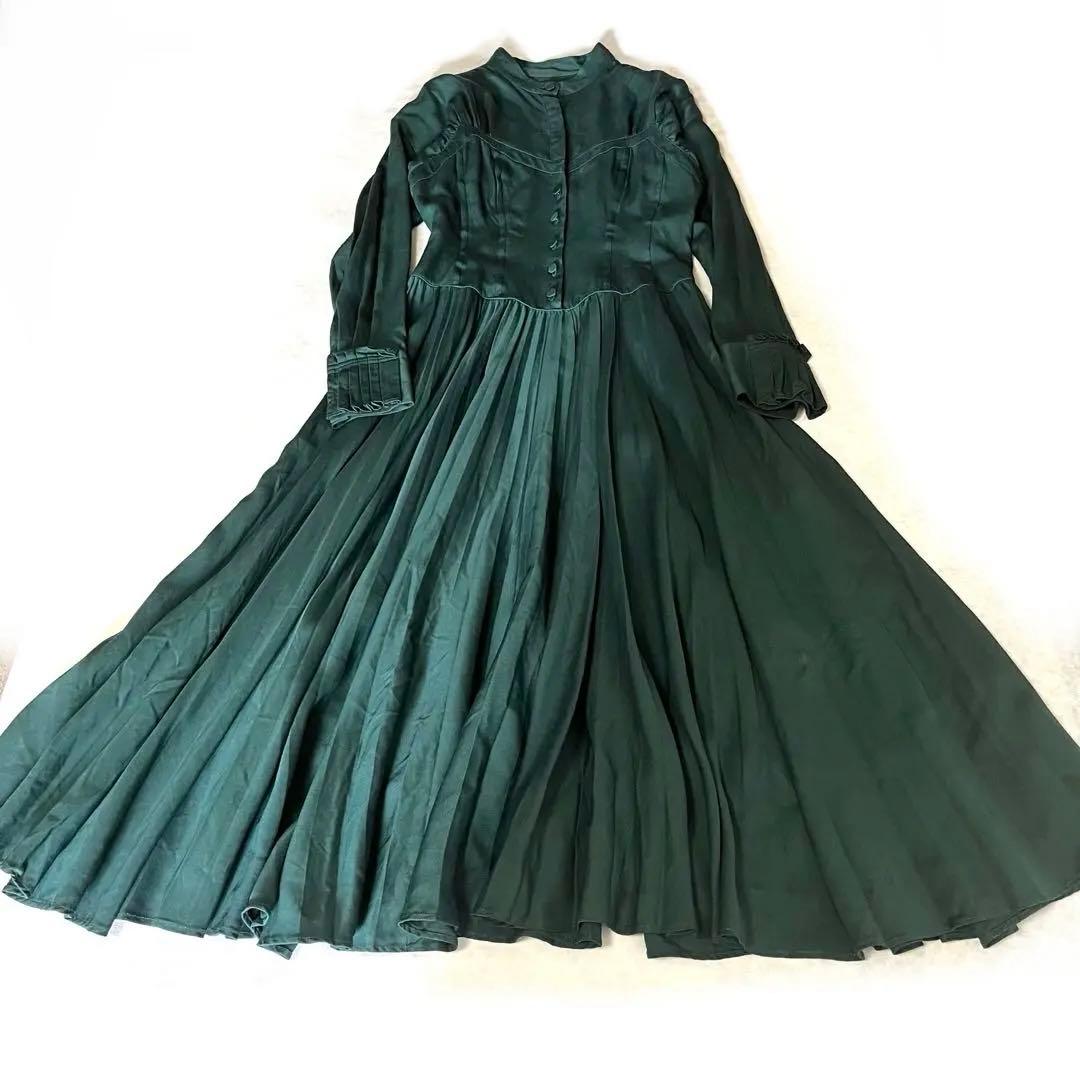 極美品❤️AMERI SHAPELY CORSET DRESSワンピース　緑