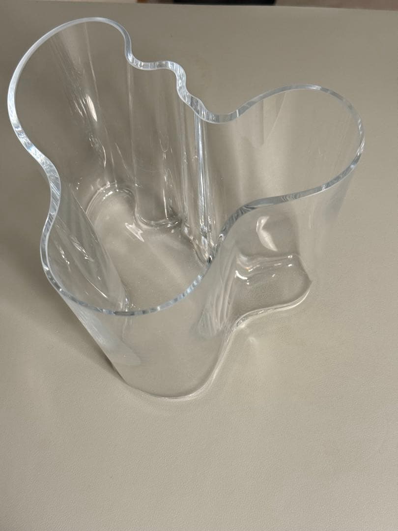  花瓶 イッタラ アアルトフラワーベース クリア 160mm