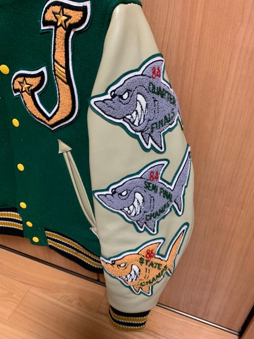 美品WHITESVILLE ホワイツビル　フルデコ スタジャン36 Sサイズ