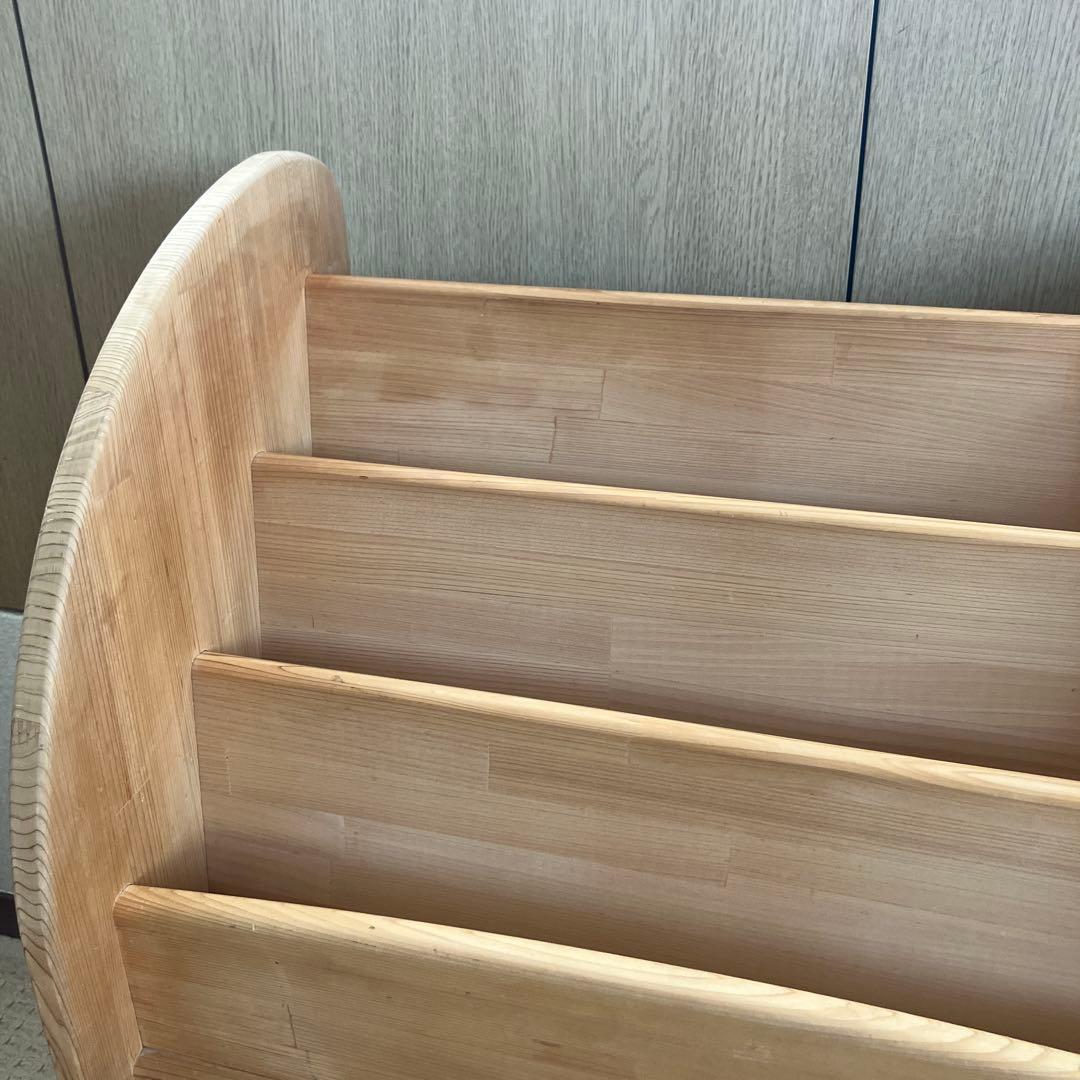 絵本棚　木遊舎　ヒノキ　60