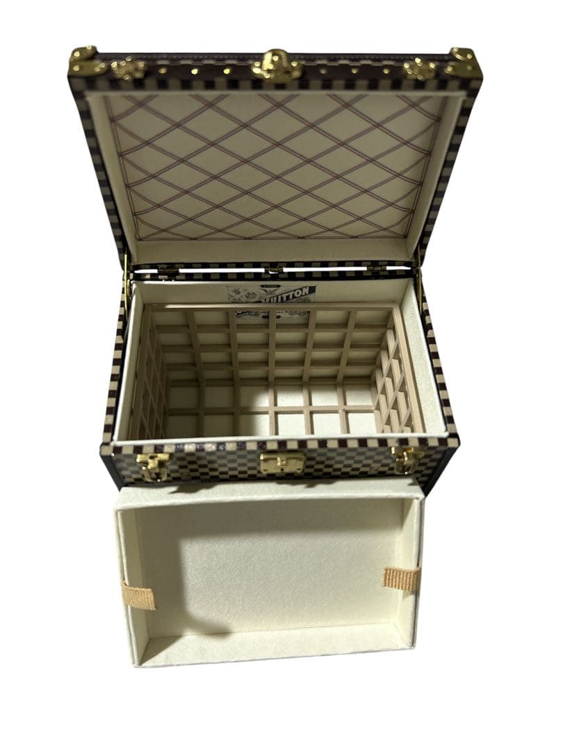 ルイヴィトン マルシャポー ダミエ トランクオブジェ ペーパーウェイト