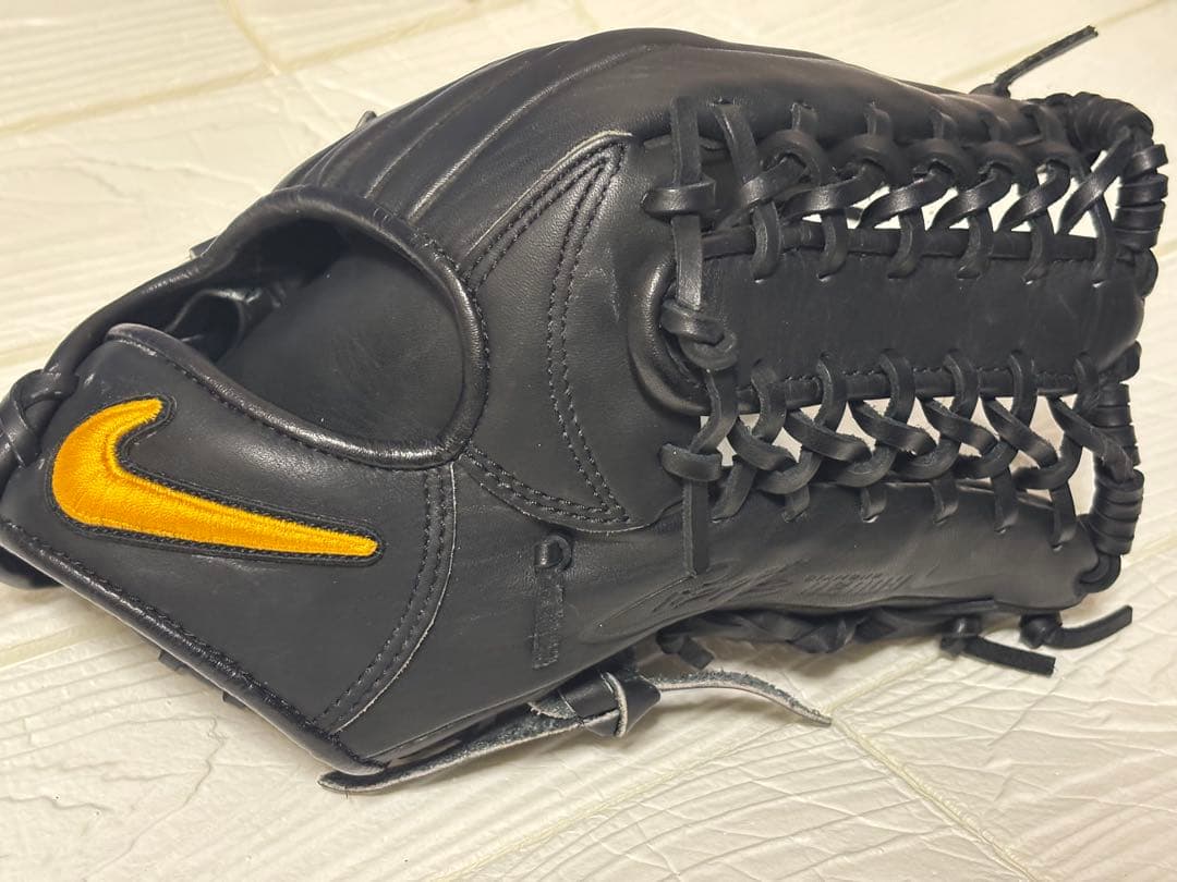 【値下げ不可】Nike ナイキ　軟式グローブ 外野手　黒　clipper3