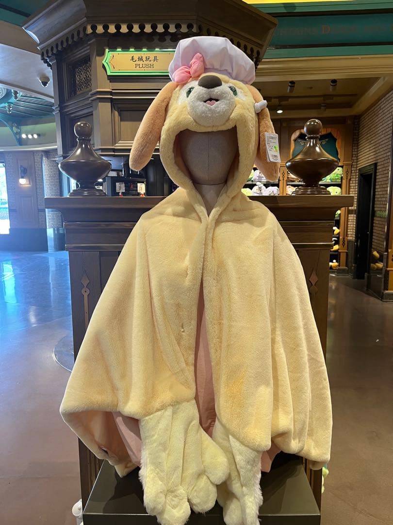 上海ディズニー　ダッフィーフレンズ　ブランケット　クッキーアン