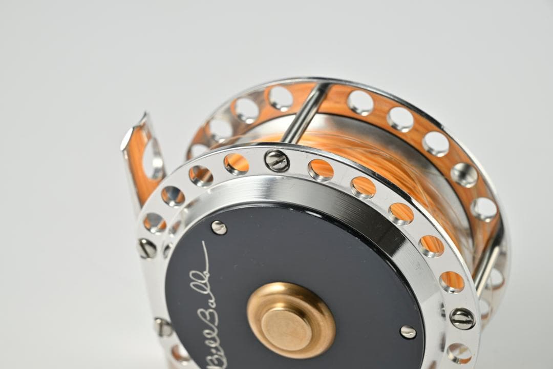 ビルバラン　シグニチャーベイビー　フライリール　レザーポーチ付き