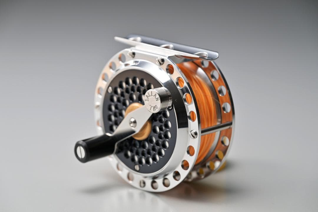 ビルバラン　シグニチャーベイビー　フライリール　レザーポーチ付き