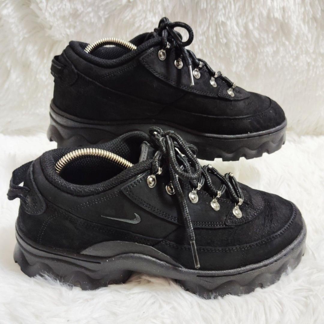 NIKE ナイキ ラハールロー 24㎝ ブラック 厚底 美品 春先