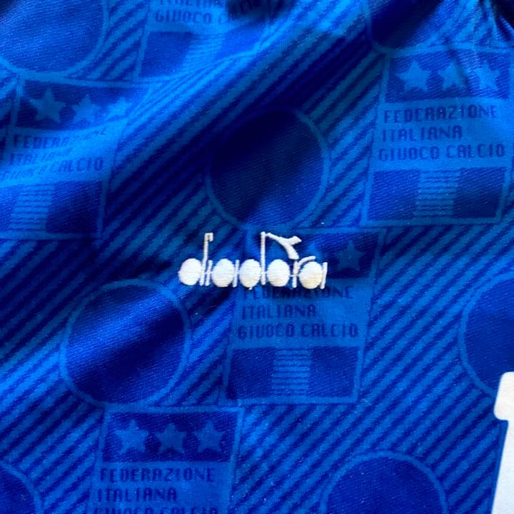 1994年　イタリア代表　ユニフォーム　ロベルト・バッジョ　イタリア製