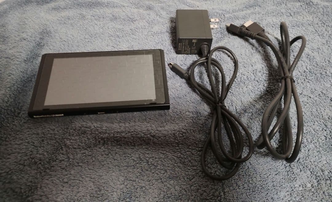 【難あり】Nintendo Switch ネオンブルー/レッド 本体+本体カバー