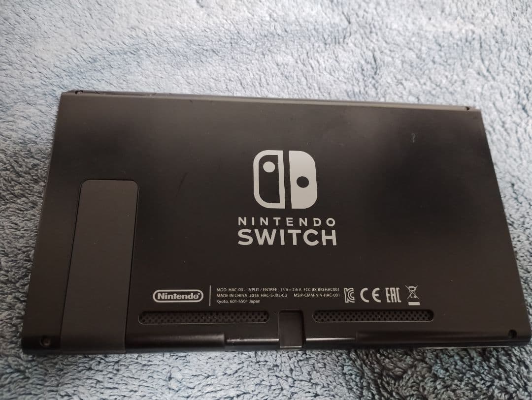 【難あり】Nintendo Switch ネオンブルー/レッド 本体+本体カバー