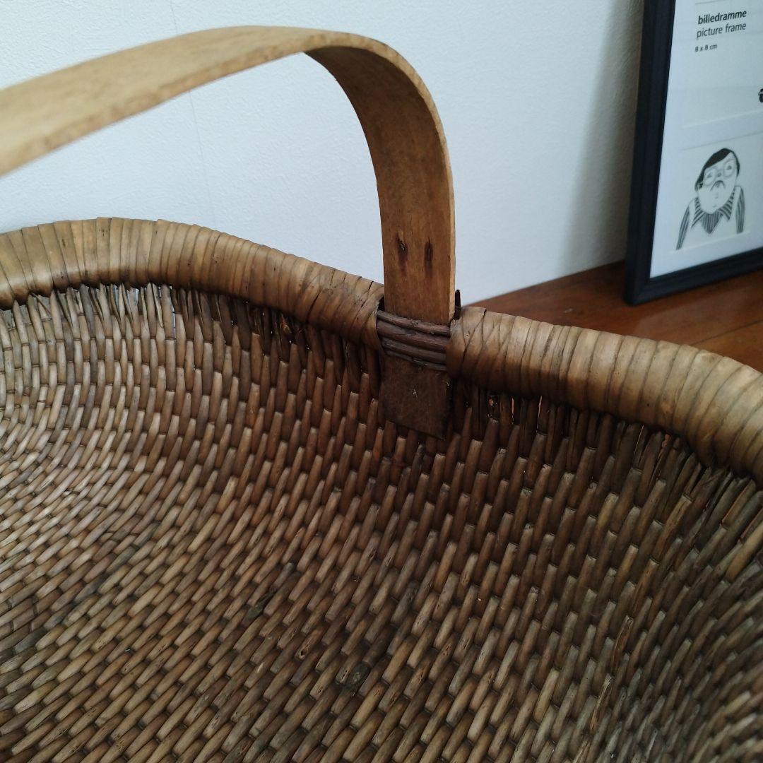 【希少品】北欧雑貨　スウェーデン　ヴィンテージ　ジュニパー　バスケット 籠