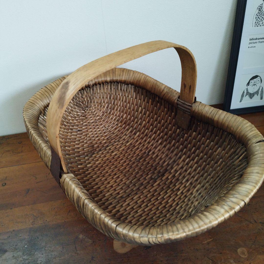 【希少品】北欧雑貨　スウェーデン　ヴィンテージ　ジュニパー　バスケット 籠