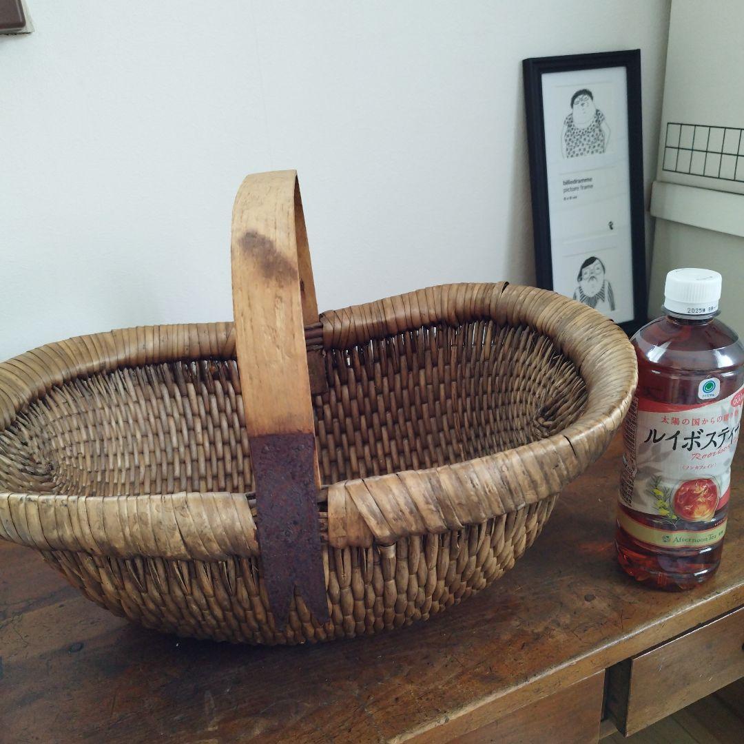 【希少品】北欧雑貨　スウェーデン　ヴィンテージ　ジュニパー　バスケット 籠