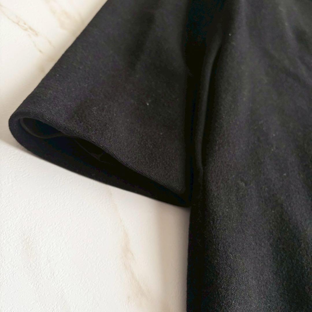 希少◆マックスマーラ ファー付 ロング チェスター コート Lサイズ