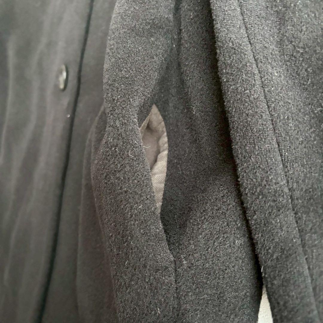 希少◆マックスマーラ ファー付 ロング チェスター コート Lサイズ