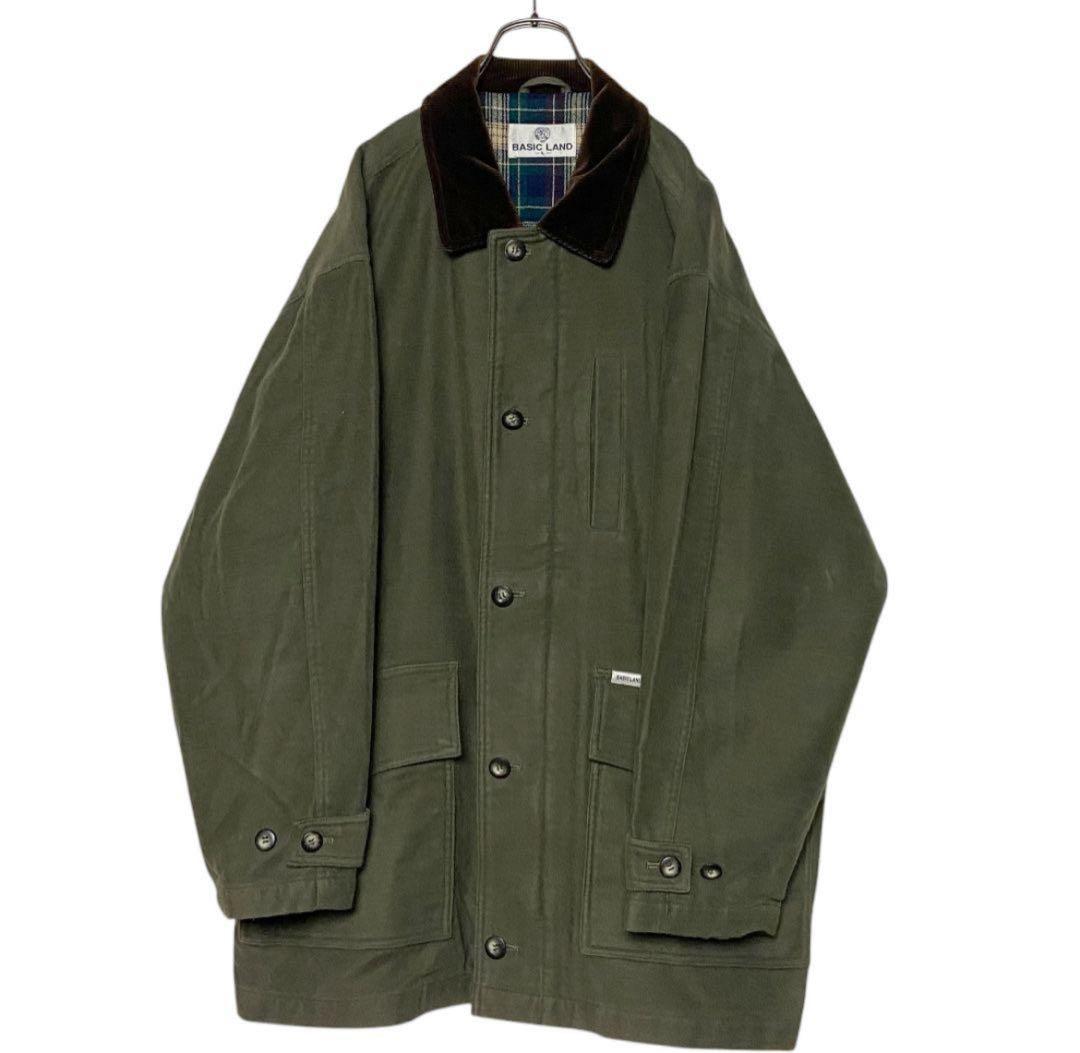 90s vintage古着 カバーオール コート コーデュロイ Barbour