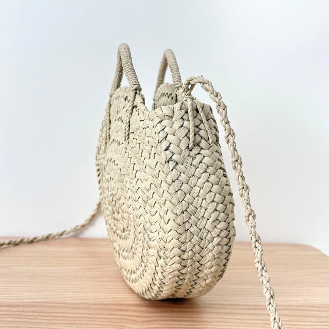 【美品✨️】Aeta アエタ KG CIRCLE BASKET S アイボリー