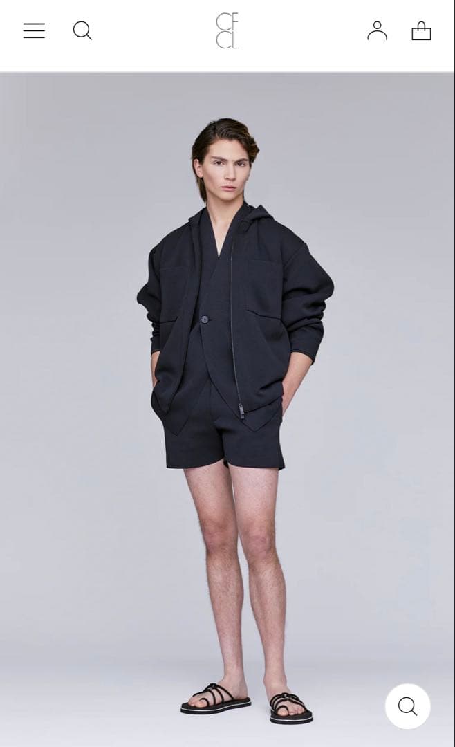 【2/1限定値下げ】CFCL カラーレスボクシージャケット（サイズ:3）