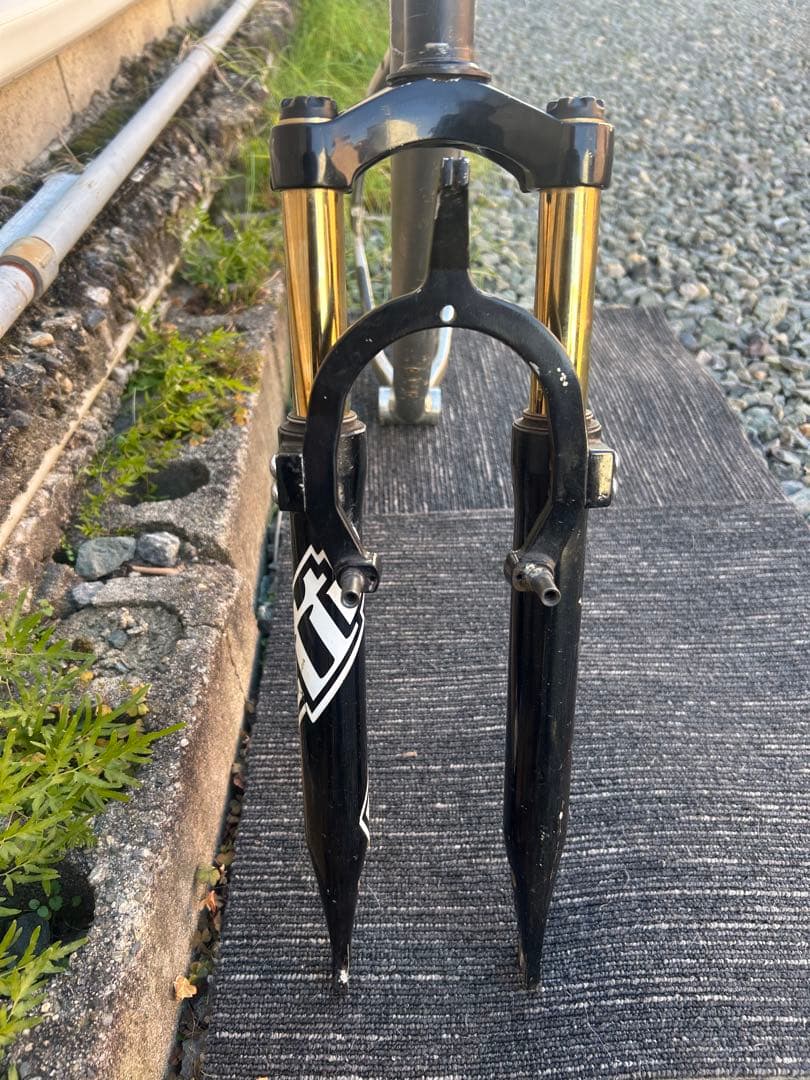 Mon マングースRockadile MTBフレーム15.5 サス付き