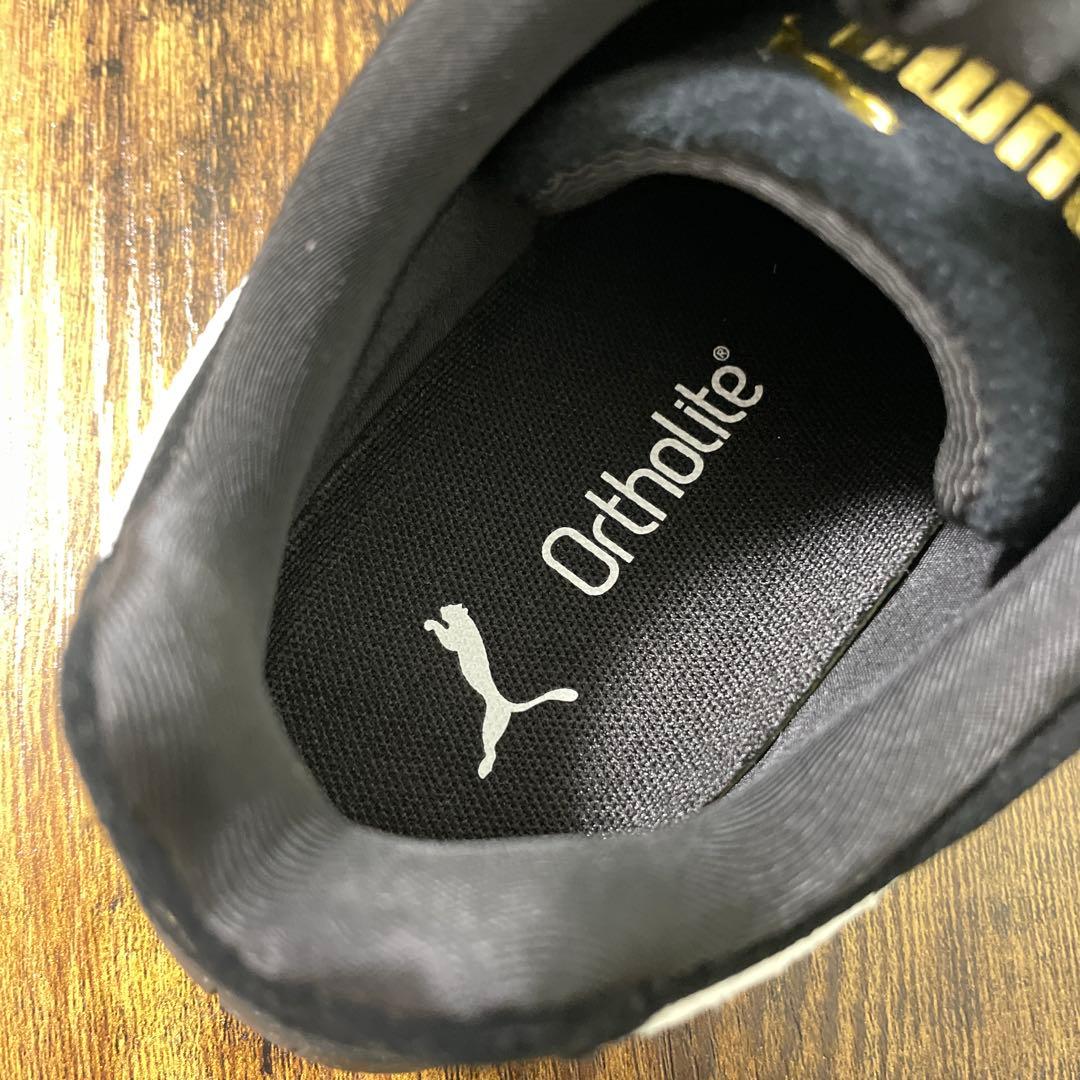 プーマ　スピードキャット OG　22.5cm　ブラック　スエード　箱無し