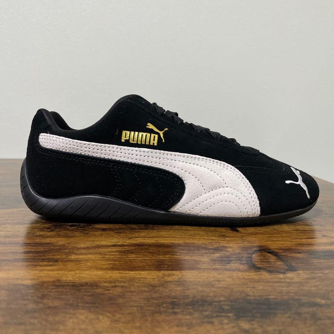 プーマ　スピードキャット OG　22.5cm　ブラック　スエード　箱無し