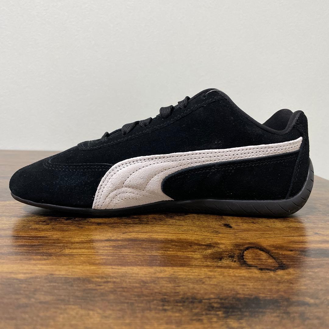 プーマ　スピードキャット OG　22.5cm　ブラック　スエード　箱無し