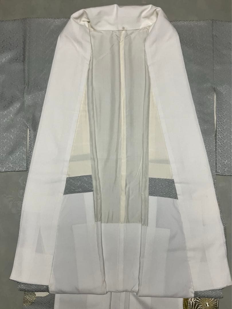 【NEW】美品♡ 淡いブルーグレー きれいめ 華尽く 正絹 色留袖 上品な着物