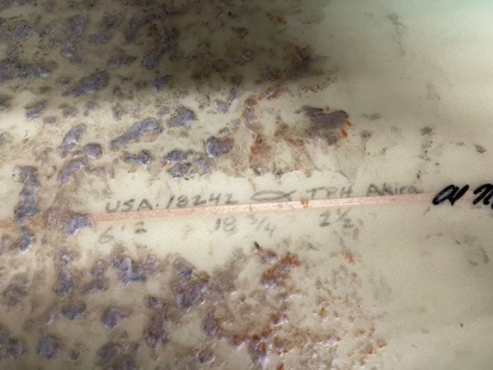 アルメリック　赤　浮力　178 75キロ　サーフボード　中古