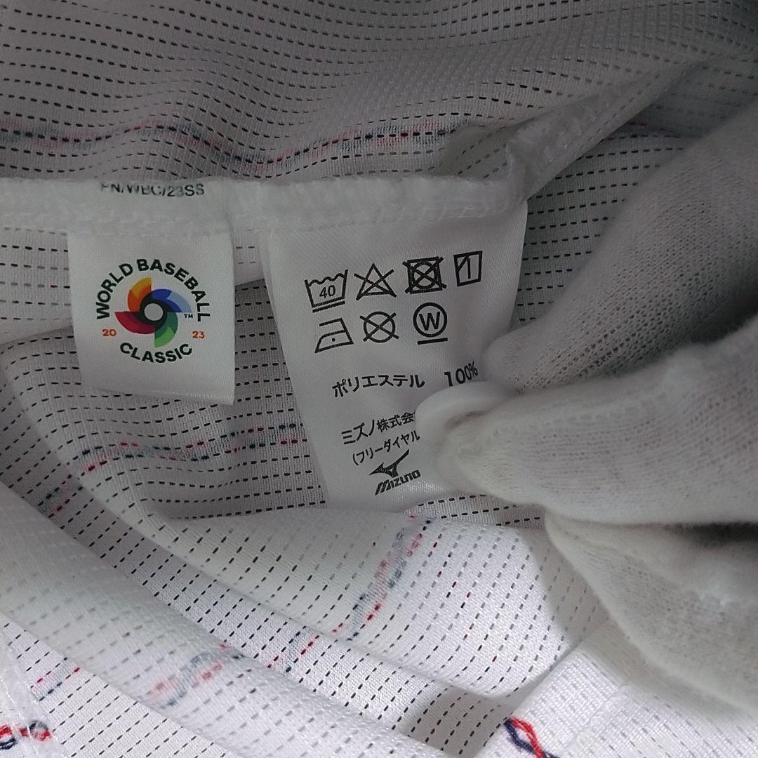 ミズノ WBC 2023 ダルビッシュ有選手 ユニフォーム Oサイズ ホワイト