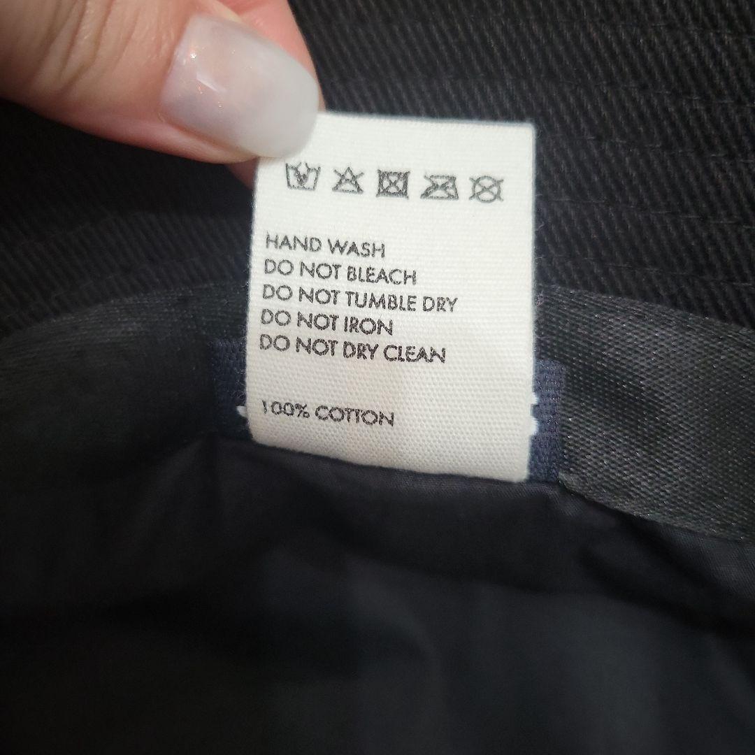 JACQUEMUS ブラック バケットハット リボン付き