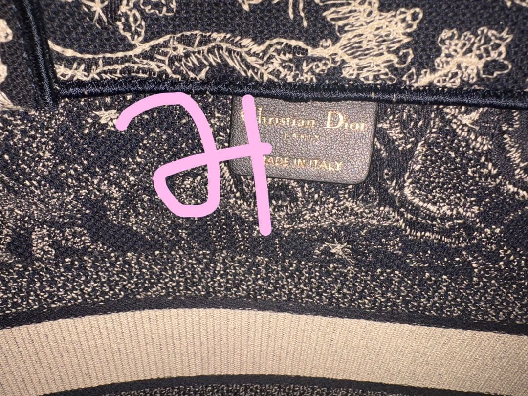 【新品未使用】Dior Book Tote バッグ ミディアム