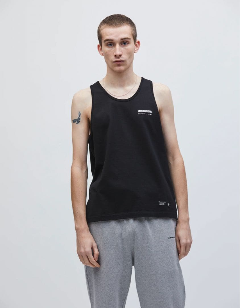 新品 NEIGHBORHOOD CLASSIC TANK TOP M ホワイト