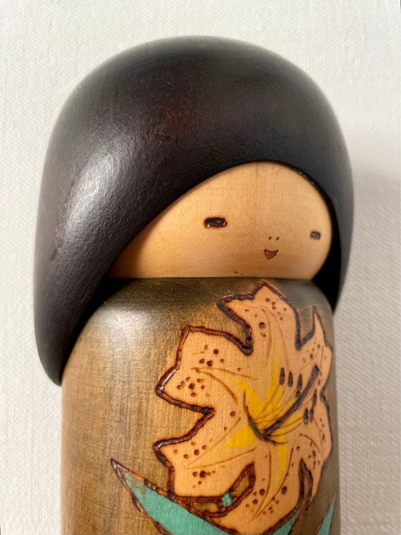 稀少 関口 三作 創作 こけし kokeshi doll 人形 レトロ