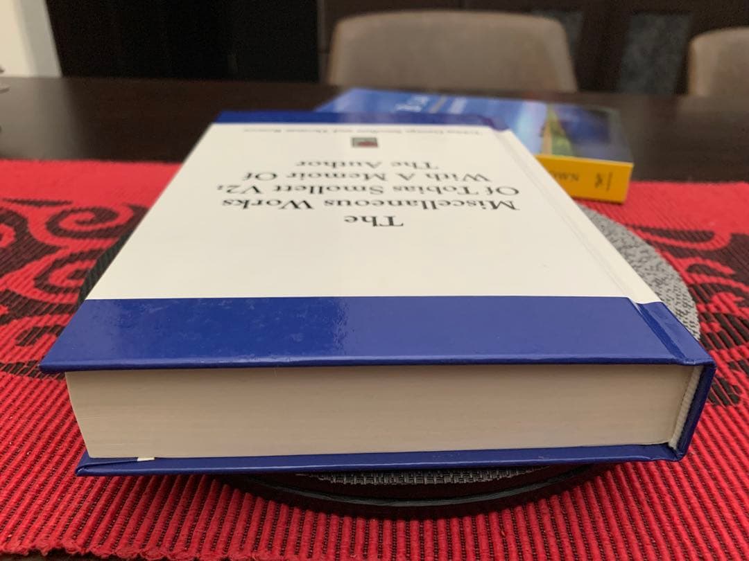 洋書 Miscellaneous Works Of Tobias Smollett