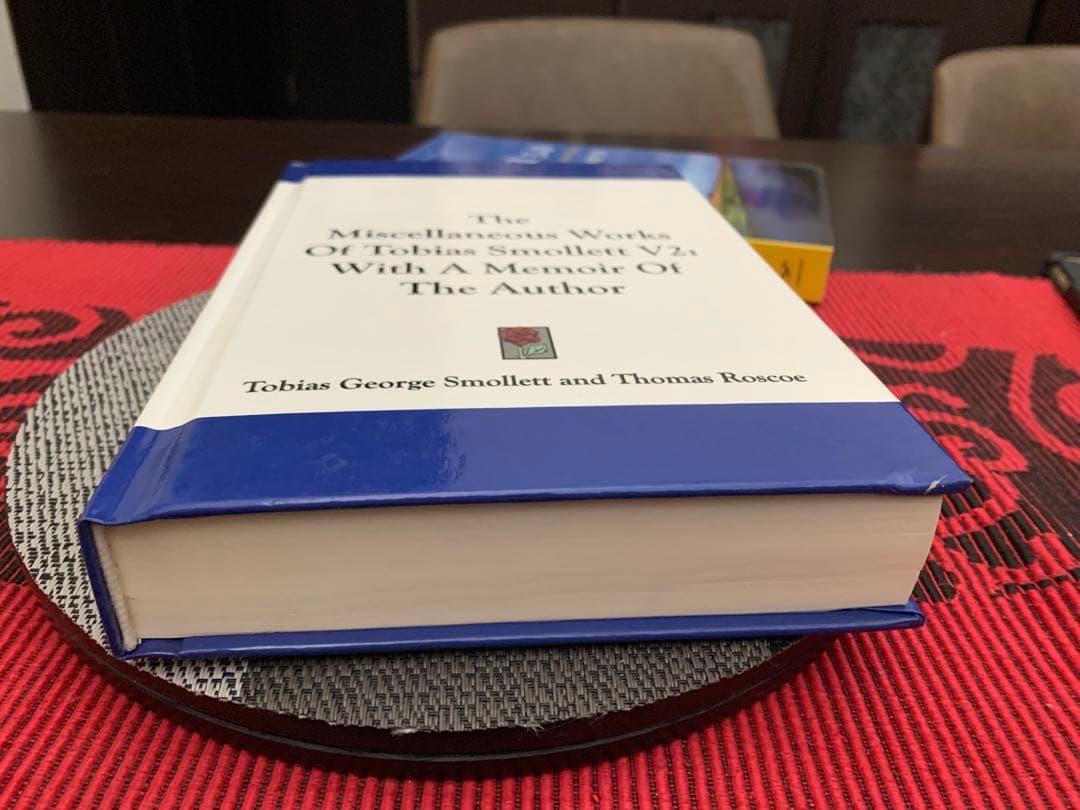 洋書 Miscellaneous Works Of Tobias Smollett