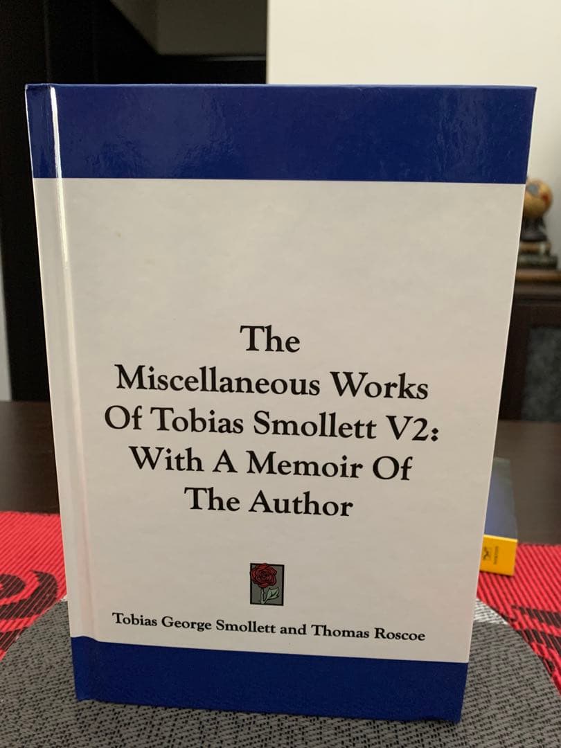 洋書 Miscellaneous Works Of Tobias Smollett