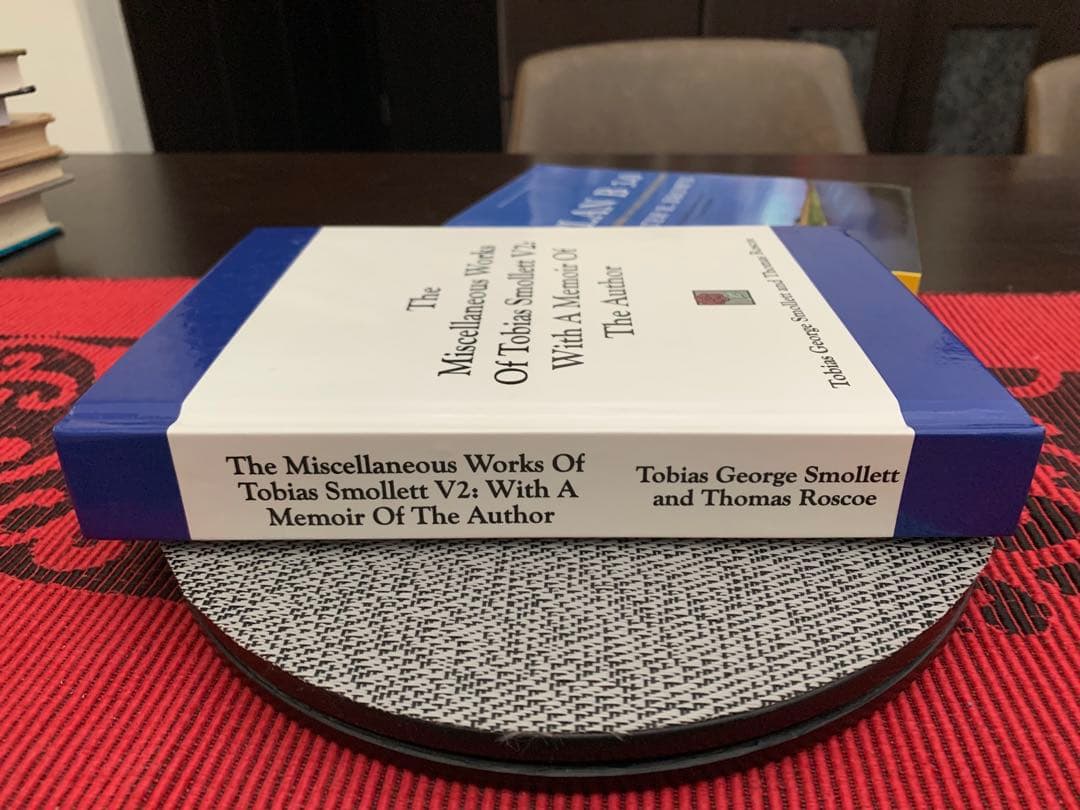 洋書 Miscellaneous Works Of Tobias Smollett