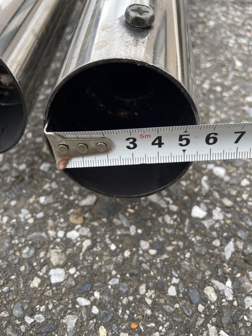 ER34 4ドア　セダン　大和デュアルマフラー